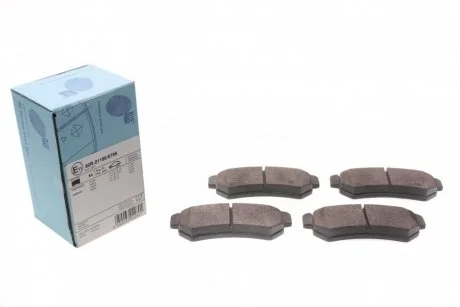 Колодки тормозные дисковые задние Chevrolet BLUE PRINT ADG04280