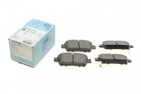 Колодки гальмові дискові передні Toyota BLUE PRINT ADT342105