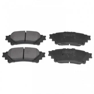 Колодки тормозные дисковые задние Lexus, Toyota BLUE PRINT ADT342186