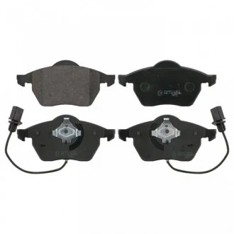 AUDI Тормозные колодки перед. AUDI A4/6 VW Passat -05 SKODA Superb (овальный разъем) BLUE PRINT ADV184213 (фото 1)