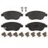 BLUE PRINT тормозные колодки пер.Opel Corsa D,  PEUGEOT 1.6Hdi 09- ADZ94234