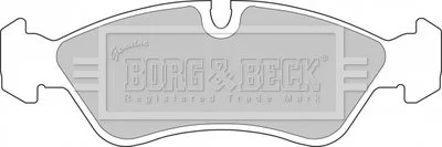 - Гальмівні колодки до дисків Daewoo esp/Vaux Astra/Vectra BORG & BECK BBP1423