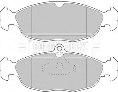 - Гальмівні колодки до дисків Vauxhall Opel (F) R90 appr. BORG & BECK BBP1424