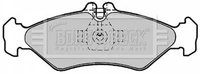 - Гальмівні колодки до дисків Mercs Sprinter/VW LT 95-06 BORG & BECK BBP1491