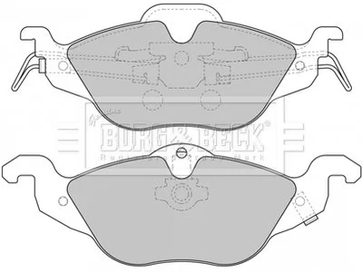 - Гальмівні колодки до дисків Vauxhall Astra 98- BORG & BECK BBP1563