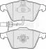 BORG &amp; BECK - Гальмівні колодки до дисків Audi A4 III Avant quattro 04- BORG & BECK BBP2013 (фото 1)