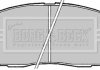 BBP2176 BORG & BECK - Гальмівні колодки до дисків Hyundai Santa Fe 04/06-