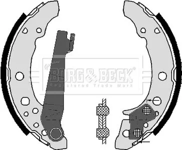 - Гальмівні колодки до барабанів VW Golf,Jetta,Polo 80-94 BORG & BECK BBS6248