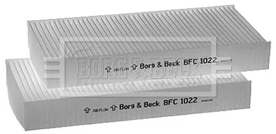 - Фільтр салону Honda Civic VII 02/01- BORG & BECK BFC1022
