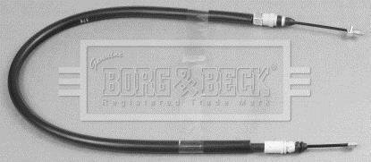 Трос, стоянкова гальмівна система BORG & BECK BKB2952 (фото 1)