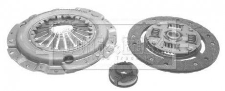 -Комплект зчеплення Діаметр (mm): 190 / Кількість зубів: 18 / з вижимним підшипником / Skoda Fabia 1.4i (6Y5)99-05/03 BORG & BECK HK2004