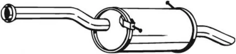 Глушник вихлопних газів кінцевий BOSAL 135-097