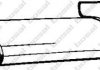 Глушник задня частина OPEL ASTRA F 96-98 (185-321) BOSAL 185321