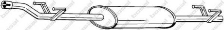 Глушник середній (довгий), OM611/612 BOSAL 288-231