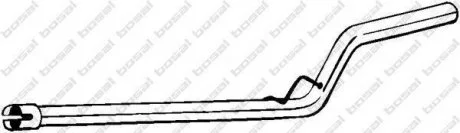 Труба вихлопного газу BOSAL 800-001