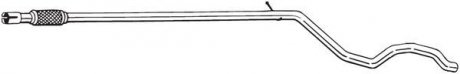 Глушитель, алюм. сталь, передн. часть FORD KA 12- (950-115) BOSAL 950115 (фото 1)