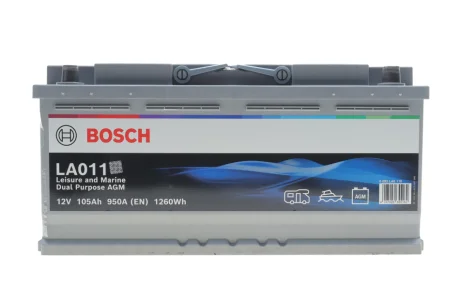 Акумулятор 12В/105/950/29,4кг BOSCH 0092LA0110
