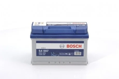 Акумулятор 72Ah-12v (S4007) (278x175x175),R,EN680 BOSCH 0092S40070