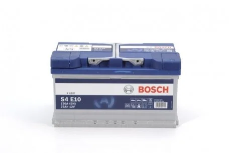Акумулятор S4 EFB 75 Ah, EN 730 правий "+" 315x175x175 (ДхШхВ) с-ма START-STOP BOSCH 0 092 S4E 100