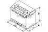 Аккумулятор S4 EFB 80 Ah, EN 730 правый &quot;+&quot; 315x175x190 (ДхШхВ) с-ма START-STOP BOSCH 0 092 S4E 110 (фото 7)