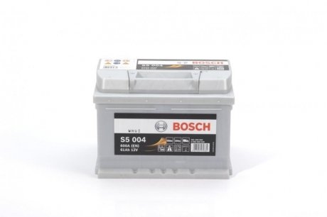 Аккумулятор 61Ah-12v (S5004) (242x175x175),R,EN600 BOSCH 0092S50040