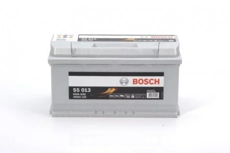 Аккумулятор 100Ah-12v (S5013) (353x175x190),R,EN830 BOSCH 0092S50130