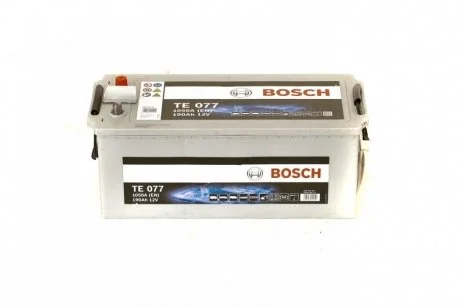 Акумулятор 190Ah-12v (TE077) (513x223x223),L,EN1000 BOSCH 0092TE0777 (фото 1)