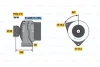 Генератор BOSCH 0123310005 реставрація 0123310005