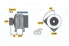 Генератор BOSCH 0124325139 реставрація 0124325139