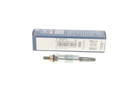 Свічка розжарювання DB W123/124/Sprinter/Vito (11,5V/7 sek.) BOSCH 0 250 201 055