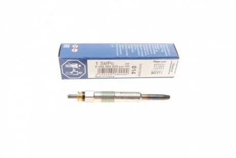 Свеча накаливания 11V (M10x1) Honda Accord 2.0TDi 96-98 Renault Megane/Laguna 1,9DI/dTi 01.96-03.01 BOSCH 0 250 202 025