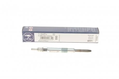 Свеча накала 1.9D Multijet Doblo/Punto 06-/Croma 05- BOSCH 0 250 202 132