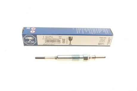Свеча накаливания GLP200 BMW 3 (E90) 335 D 06-11 BOSCH 0250603009