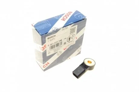 Датчик детонації AUDI A1-A8/CADDY/T5-6 1.0-6.3 96- BOSCH 0261231146