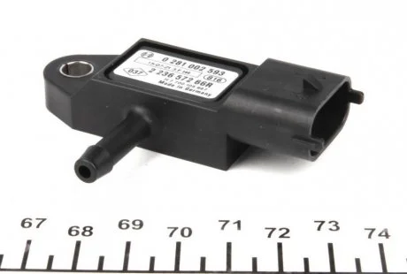Датчик тиску. наддува BOSCH 0281002593