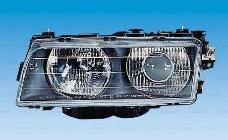 Фара E38-98 хром права BOSCH 0 301 043 212