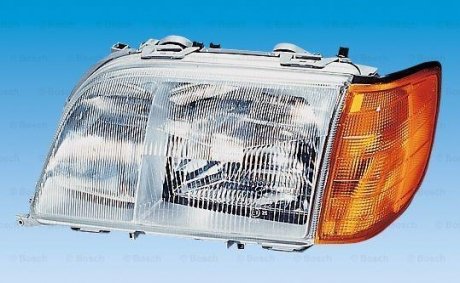 Фара DB W140 91-94 левая (с поворотом в комплекте) BOSCH 0 301 093 315 (фото 1)