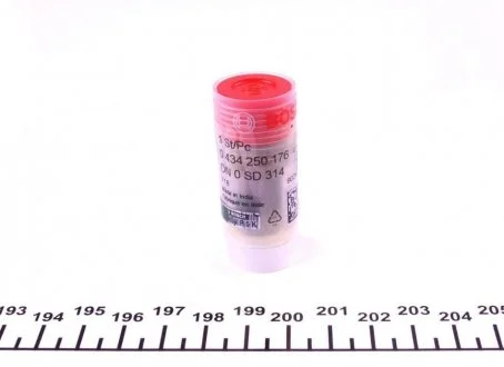 Розпилювач DN O SD 314 DB (4/5/6цил.) OM602/603 W124 86-96, BOSCH 0434250176