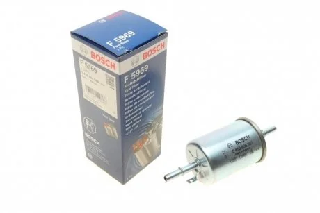 Фильтр топливный Daewoo Lanos/Fiat Brava/Bravo/Punto/Opel Astra G/Corsa/Vectra 1.2-2.0 (59/55x8x160) BOSCH 0 450 905 969