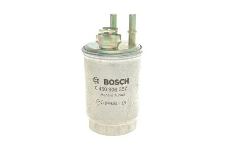 Фильтр топливный Ford Fiesta IV, Focus, Tourneo, Transit/Renault Laguna I 1.8DI/1.9dCi 98-04 BOSCH 0 450 906 357