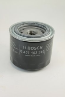 Фильтр масляный двигателя HYUNDAI, KIA BOSCH 0451103316