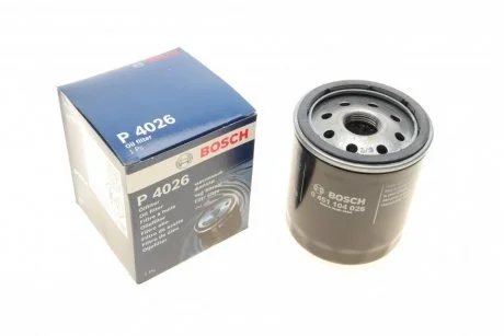 Фильтр масляный двигателя ГАЗ 3110 с дв. ROVER тип 20Т4 BOSCH 0451104026 (фото 1)