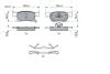 KLOCKI HAMULC. OPEL ASTRA K 15- PRZ?D BOSCH 0986424332 (фото 5)