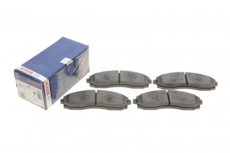 Тормозные колодки дисковые HYUNDAI Elantra 1.6,1.8i/MITSUBISHI L 200 2.0,2.4i/NISSAN Maxima QX 3.0i BOSCH 0986424340