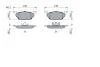 Колодка гальм. диск. SKODA FABIA, AUDI A2 передн. BOSCH 0986424364 (фото 5)
