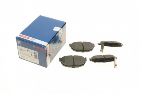 Колодки тормозные дисковые задние, комплект BOSCH 0986424418