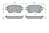 Колодки гальмівні дискові BOSCH 0986424437 (фото 8)