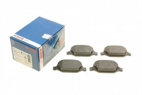 Тормозные колодки дисковые, к-кт. BOSCH 0986424553