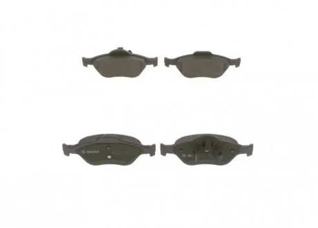 Колодка торм. диск. FORD FIESTA, FUSION, MAZDA 2 передн. BOSCH 0986424558