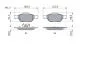 Колодка торм. диск. FORD FIESTA, FUSION, MAZDA 2 передн. BOSCH 0986424558 (фото 5)